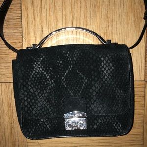 Henri Bendel Snakeskin Crossbody Bag